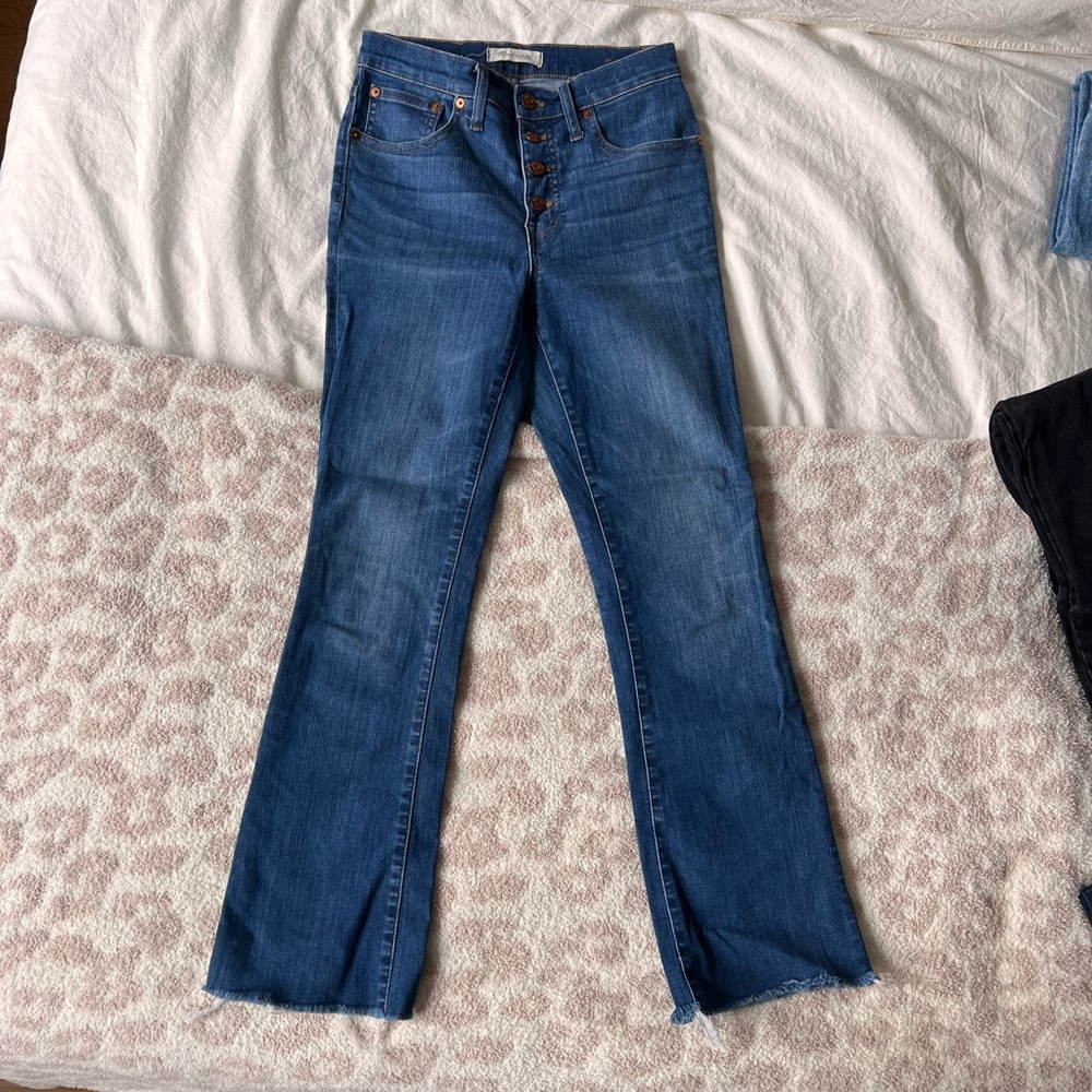 Madewell Cali Demi boot. Size 26. Button fly.